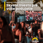 Rekreačný areál Slnečné jazerá je ideálnym miestom pre vaše outdoorové akcie!
