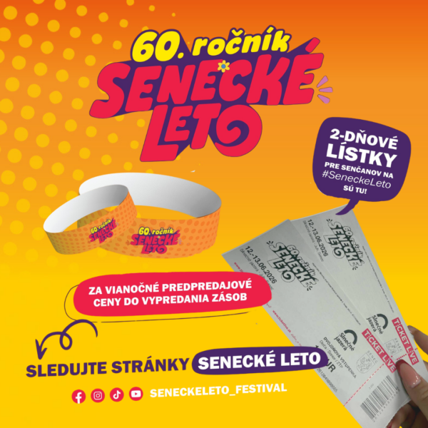 Senecke leto - vstupenky pre Senčanov